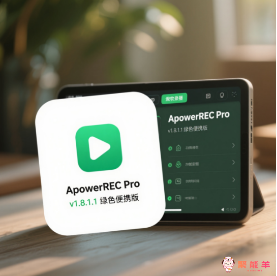 ​​傲软录屏ApowerREC Pro V1.8.1.1绿色便携版​